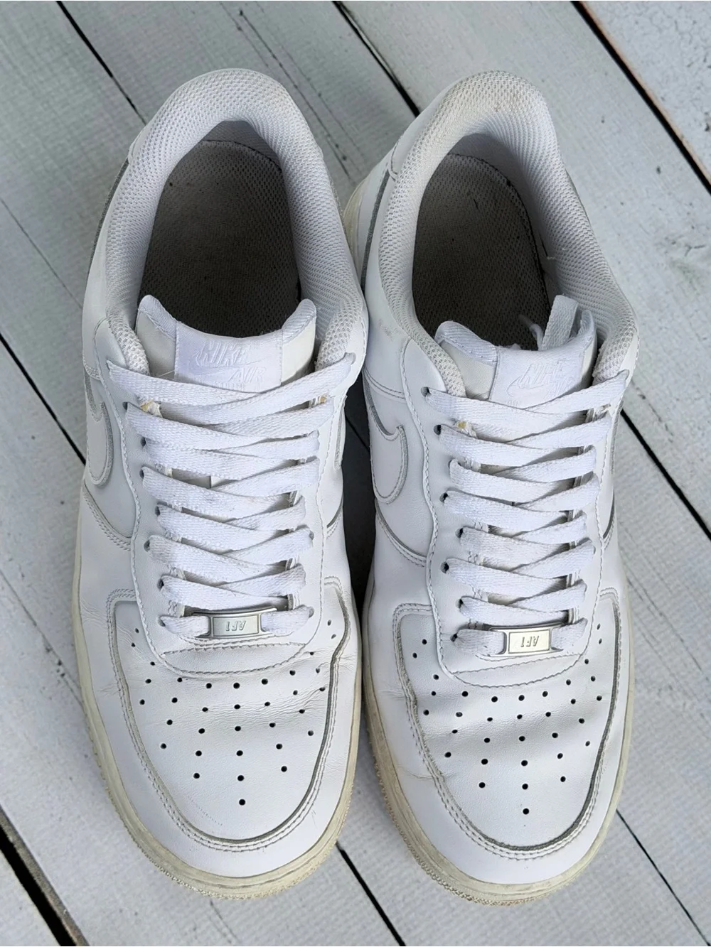 Nike Air Force 1 '07 Low Triple White - Men's Size 11